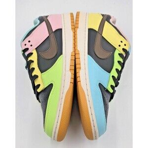 Nike Dunk Low Free 99 Black Multicolor Gum Sole DH0952-001 Men's Size 12